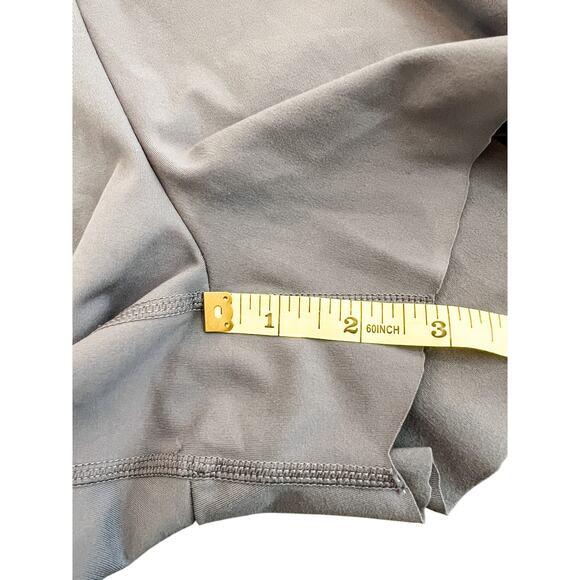 Gymshark High Waist Cargo Biker Shorts Small Blue Steele Compression - Picture 3 of 6